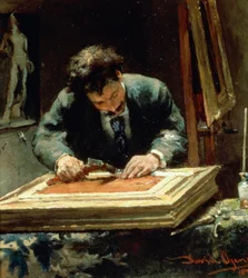 Der Bilderrahmer, 1878